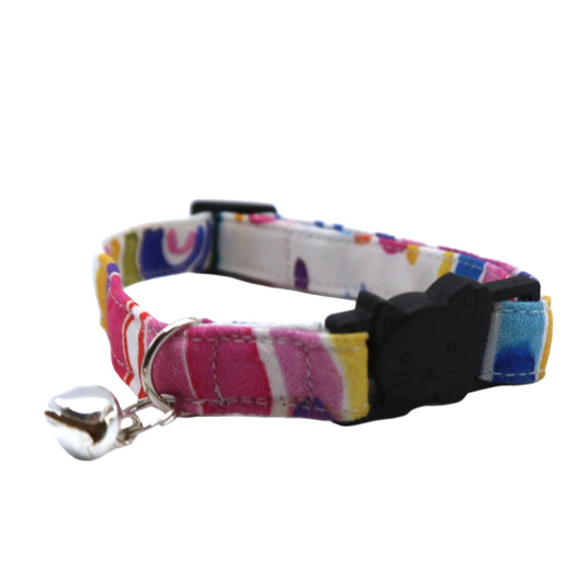 Rainbows - Adjustable Cat Collar