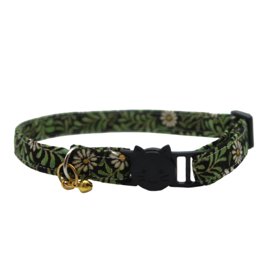 Japanese Fern - Adjustable Cat Collar