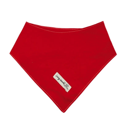 Just Red - Pet Tie Bandana