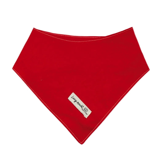 Just Red - Pet Tie Bandana