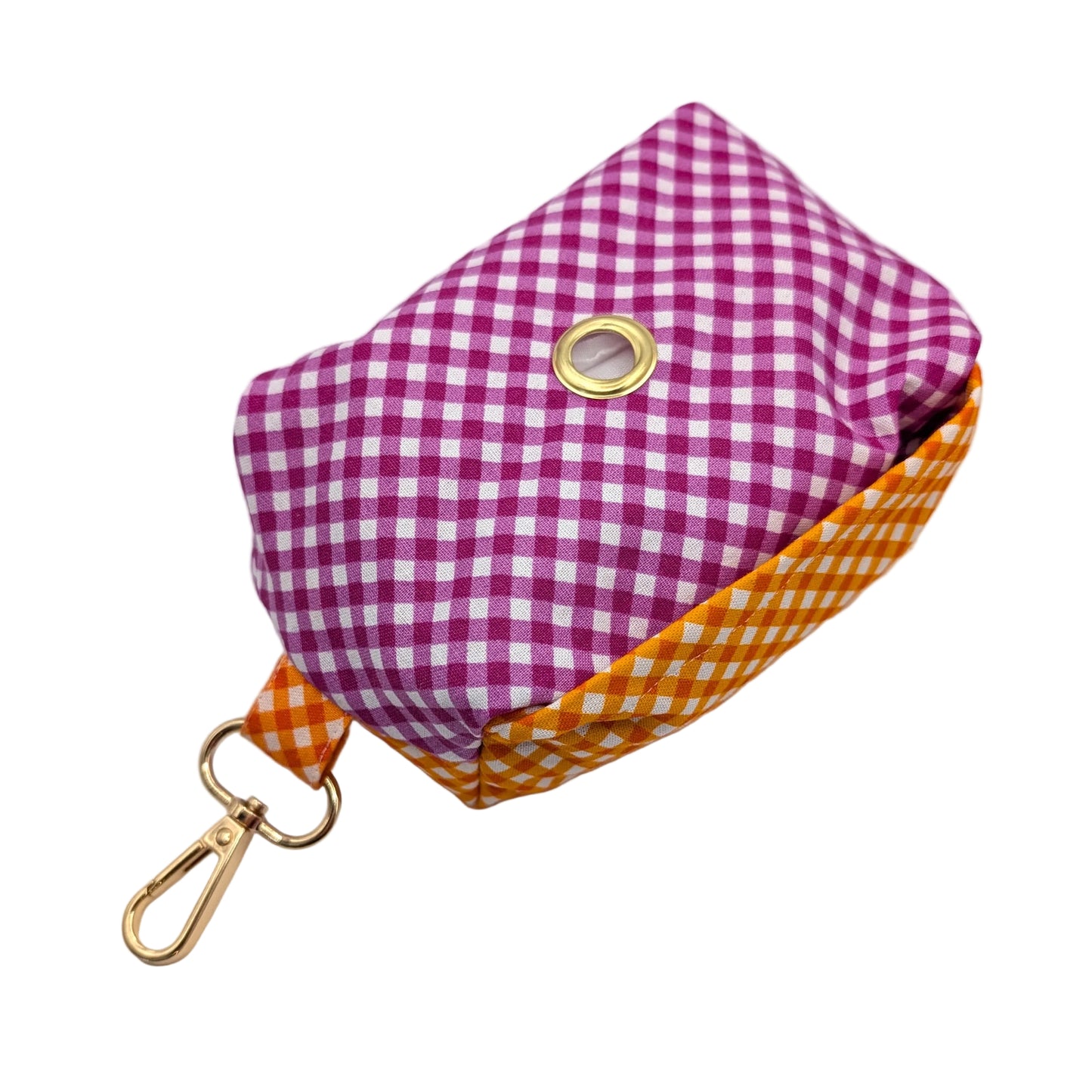 Mixed Mini Gingham - Double Pouch