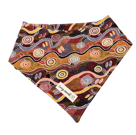 Desert Tracks - Pet Tie Bandana