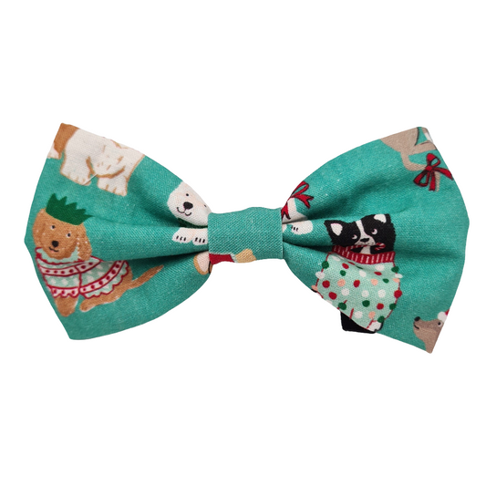 Christmas Festive Pups - Pet Bow Tie