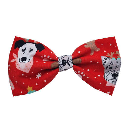 Christmas Festive Doggos - Pet Bow Tie