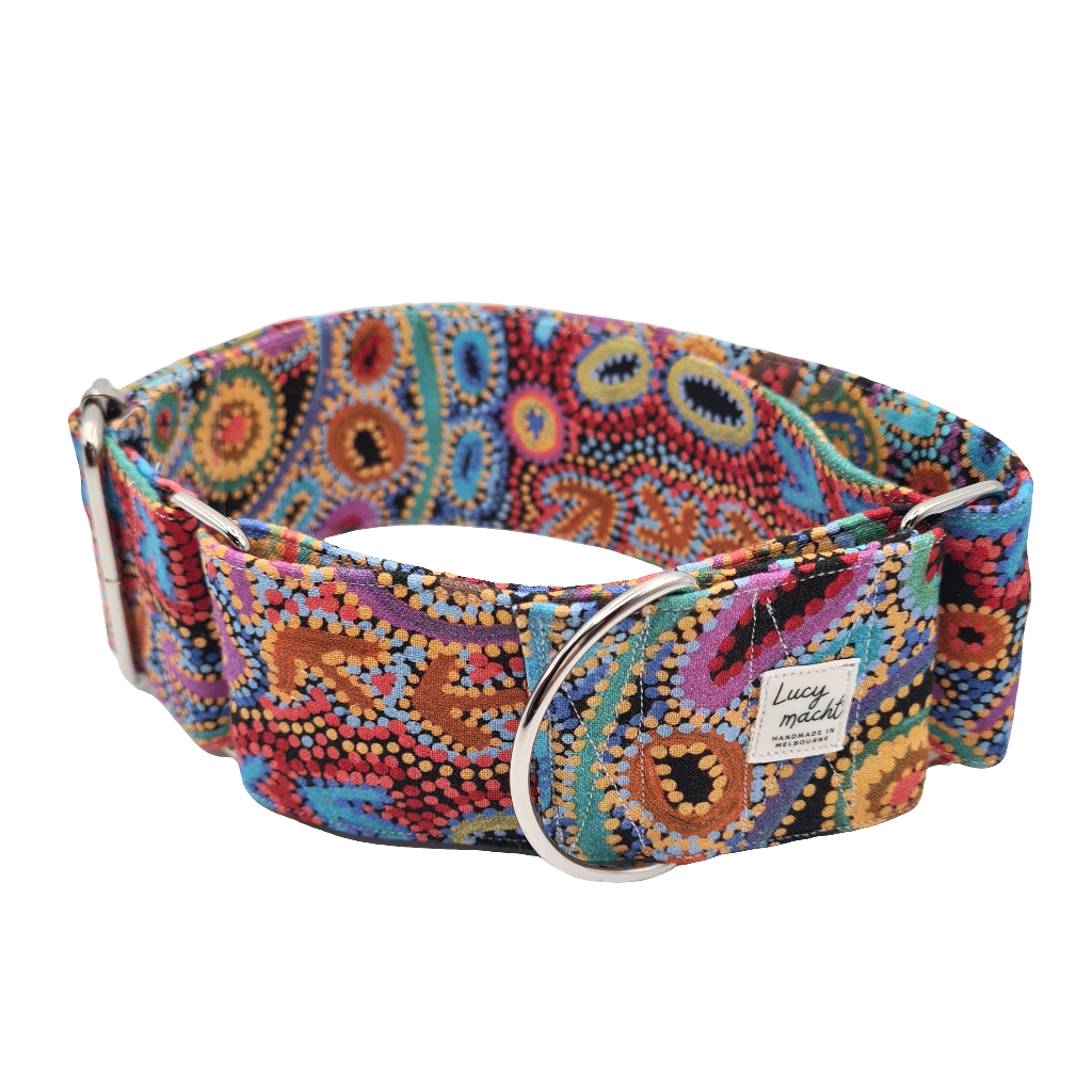 Emu Dreaming - Martingale Dog Collar