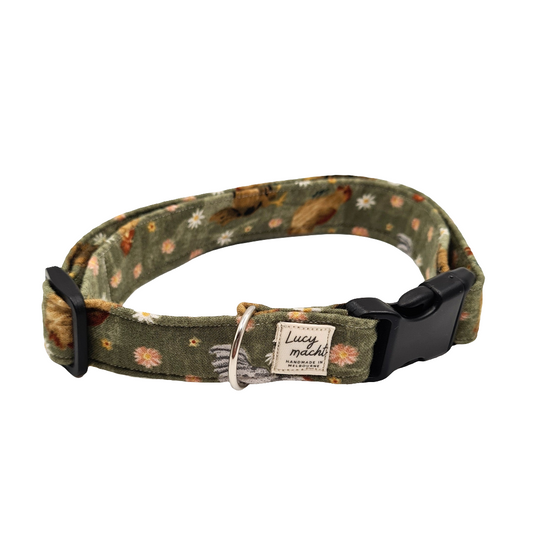 Country Chickens - Adjustable Dog Collar