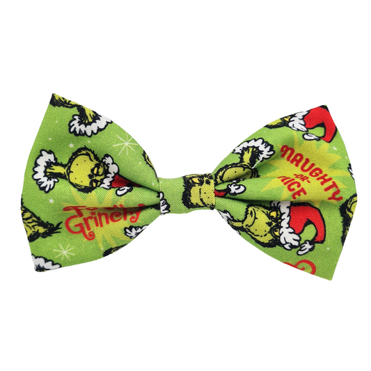 Christmas Grinchy - Pet Bow Tie