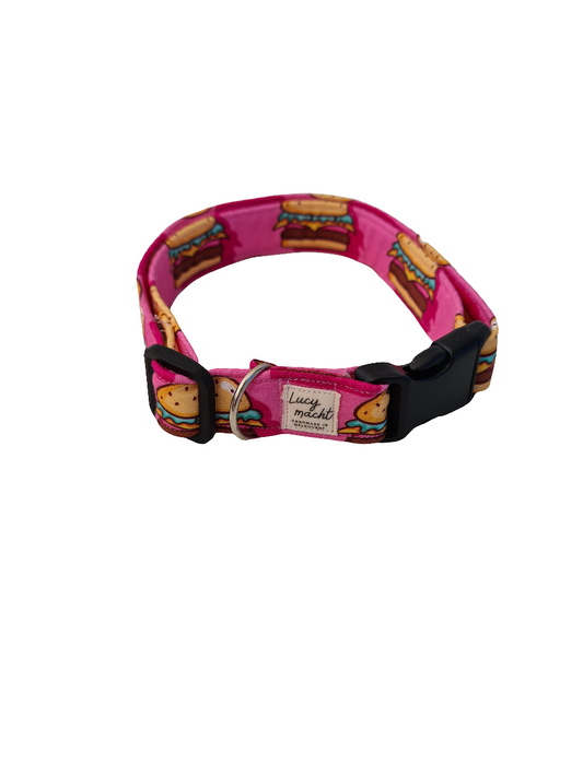 Burgers - Adjustable Dog Collar