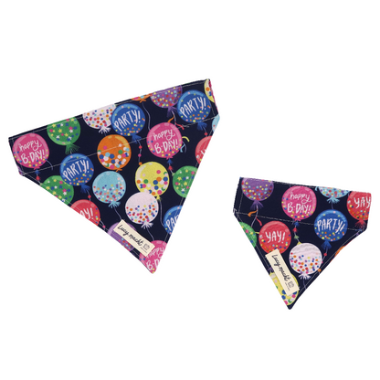 Happy Birthday Balloons - Pet Collar Bandana