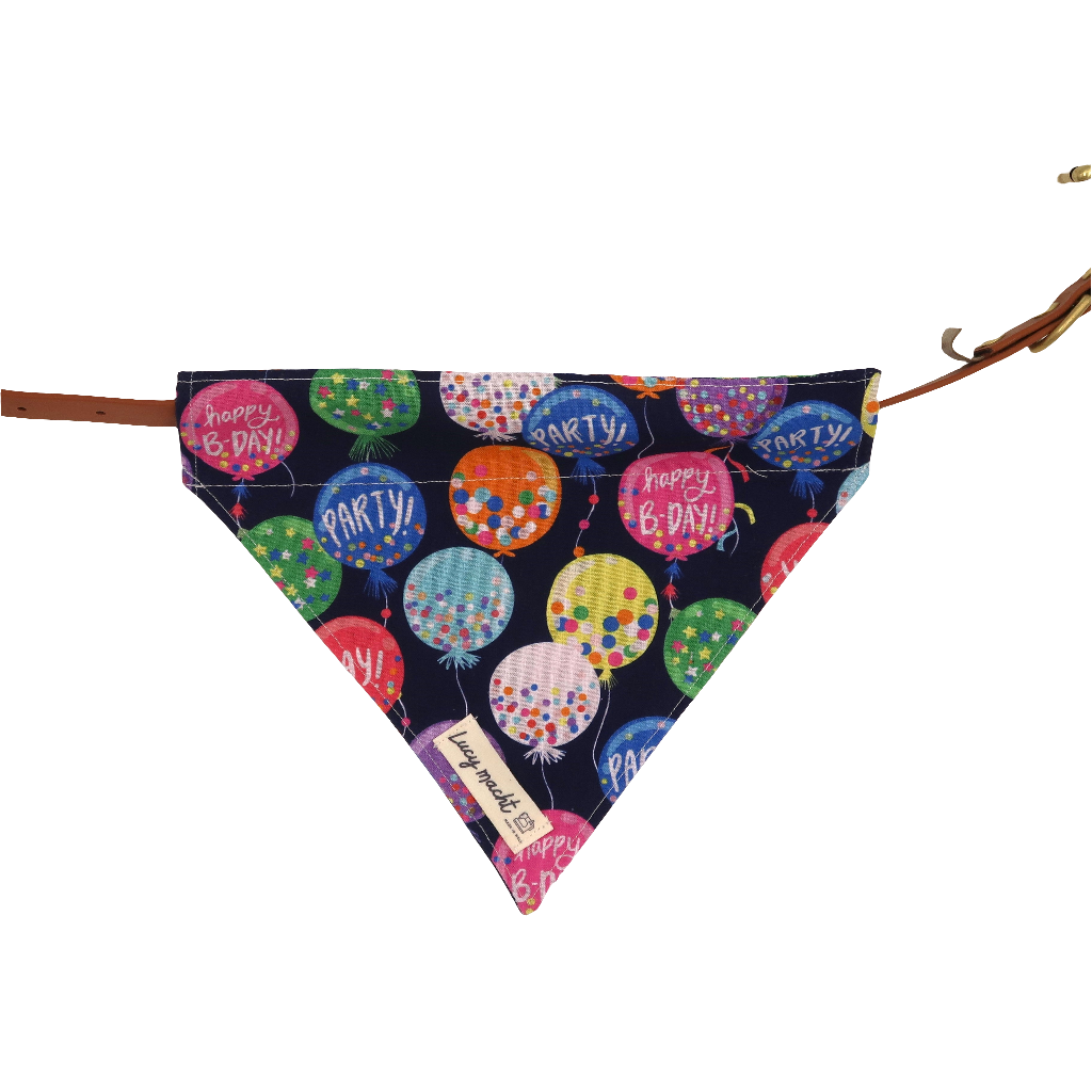 Happy Birthday Balloons - Pet Collar Bandana