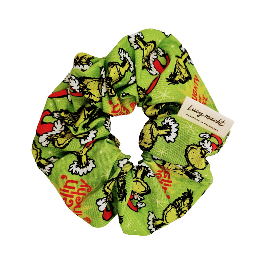 Christmas Grinch - Scrunchie