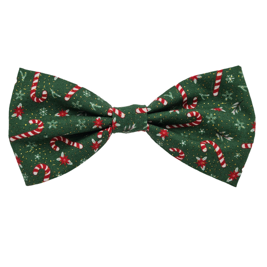 Christmas Holly Glitter - Pet Bow Tie
