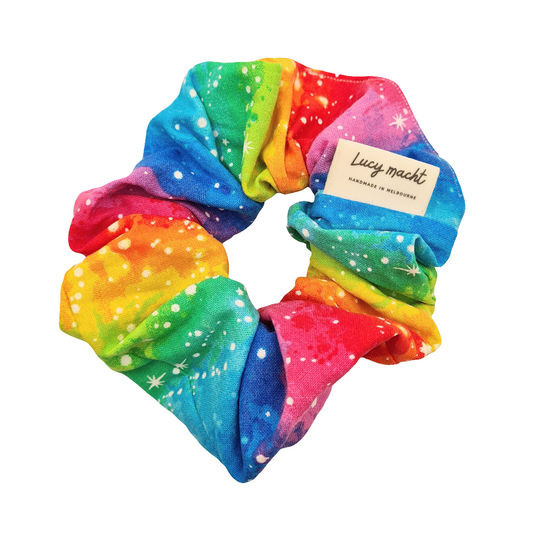 Sparkle Rainbow - Scrunchie
