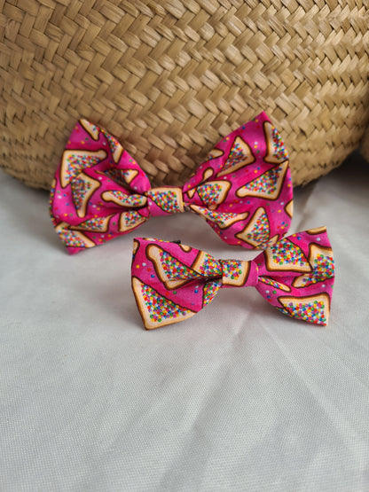 Pink Fairy Bread - Hair Bow