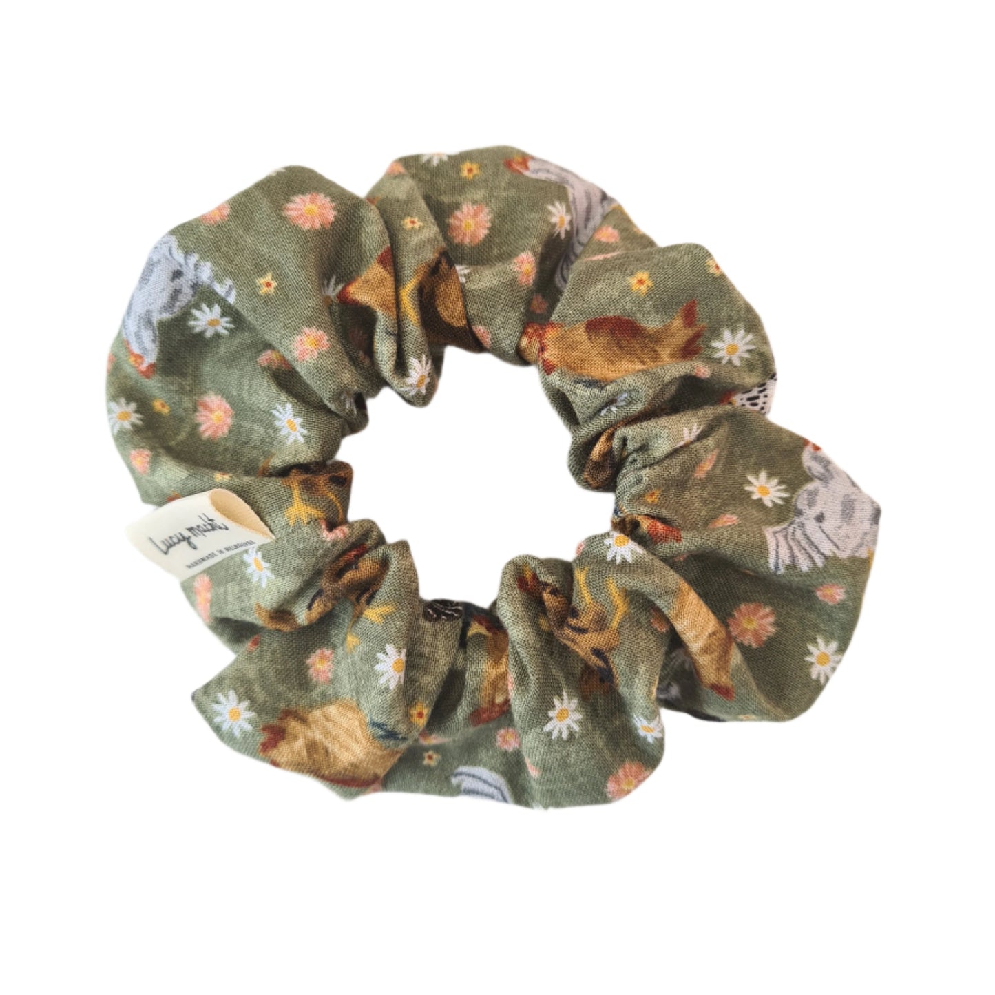 Country Chickens - Scrunchie