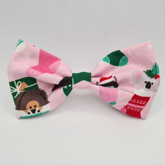 Christmas Australiana - Pet Bow Tie
