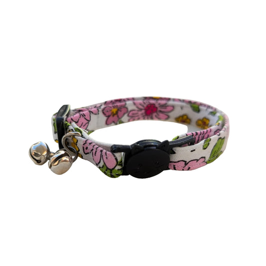 Vintage Florals - Adjustable Cat Collar