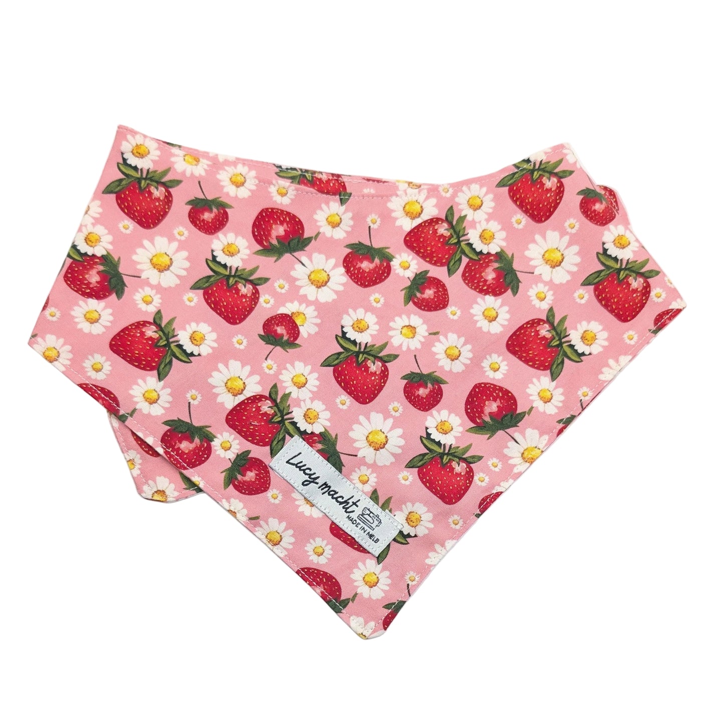 Strawberries - Pet Tie Bandana
