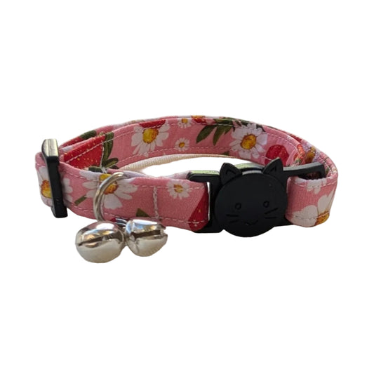 Strawberries - Adjustable Cat Collar
